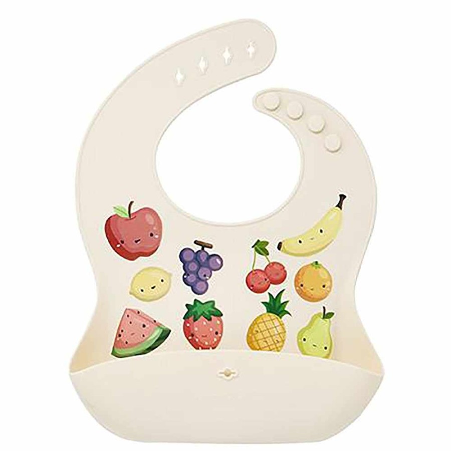 Feeding Glitter & Spice Catch Bibs | Silicone Printed Food Bib