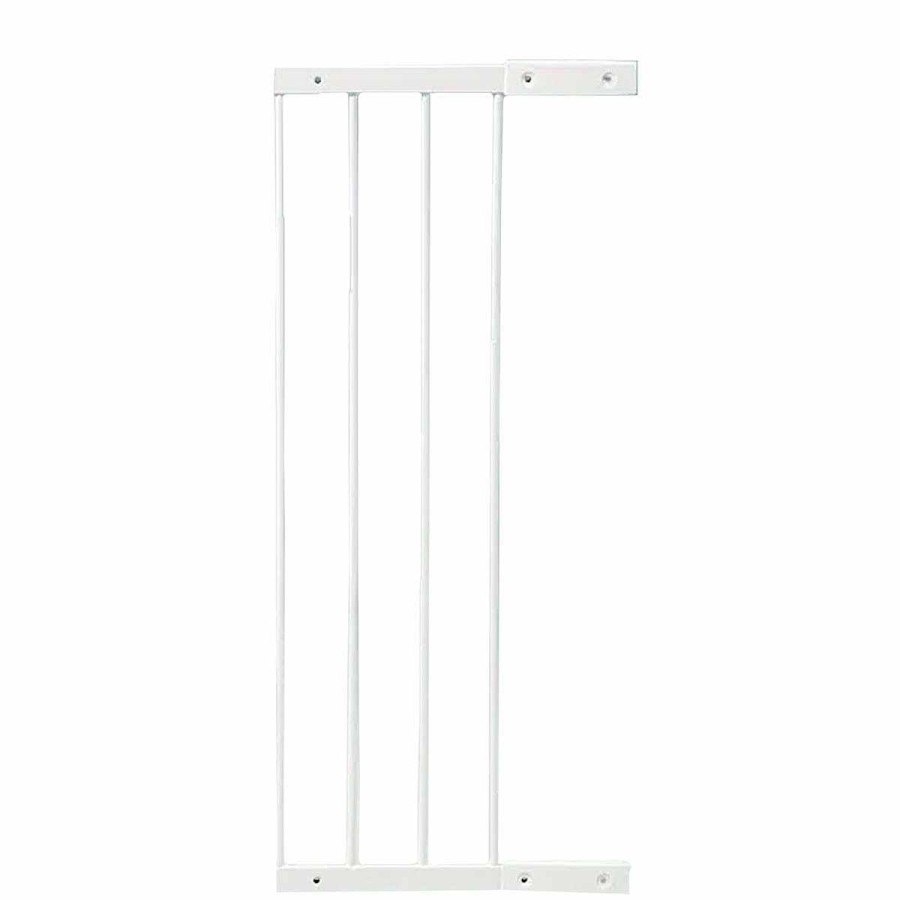 Health + Safety KidCo Safety Gates + Accessories | 10" Angle Mount Extension - White