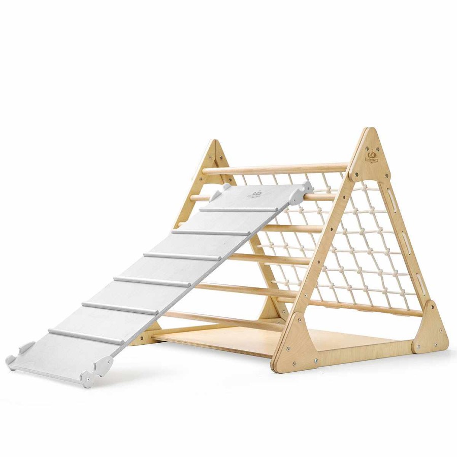 Toys + Gifts Kinderfeets Wooden Play Gyms | Pikler Triple Climber Triangle