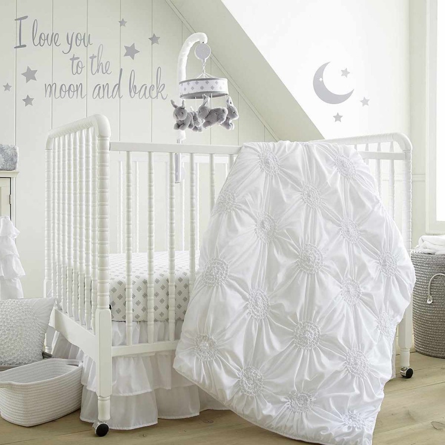 Bedding + Decor Levtex Baby Crib Bedding Sets | Willow White Crib Set