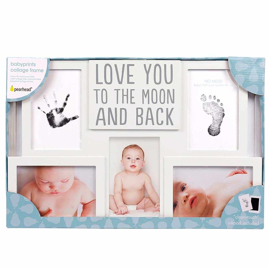 Bedding + Decor Pearhead Picture Frames | Babyprints Collage Moon Frame