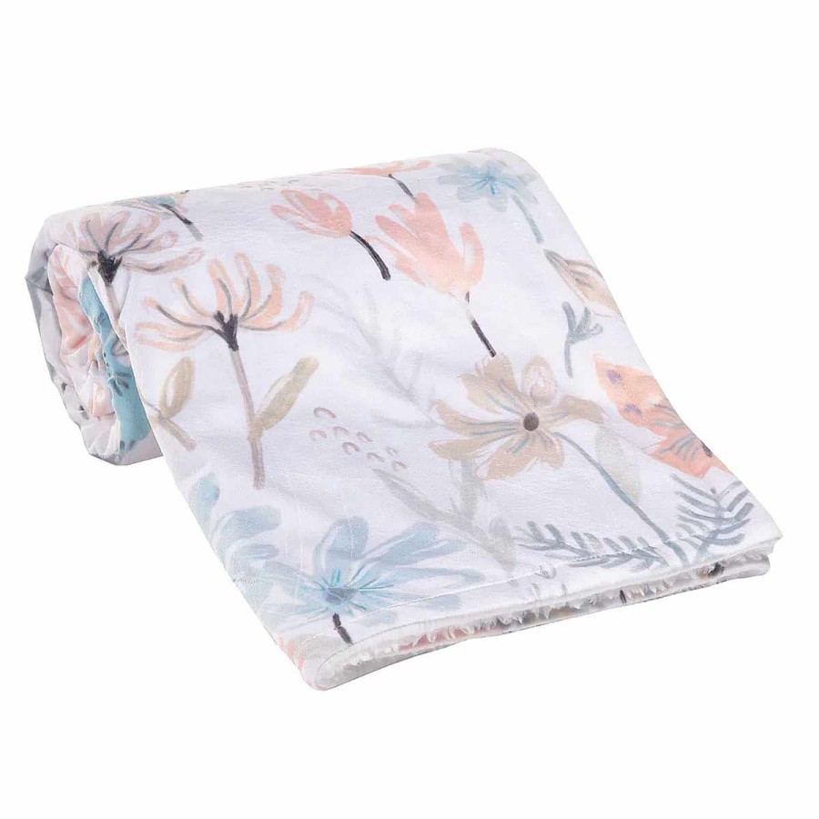 Bedding + Decor Lambs & Ivy Baby Blankets | Baby Blooms Blanket