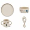 Feeding Liewood Utensils | Vivi Printed Tableware Set