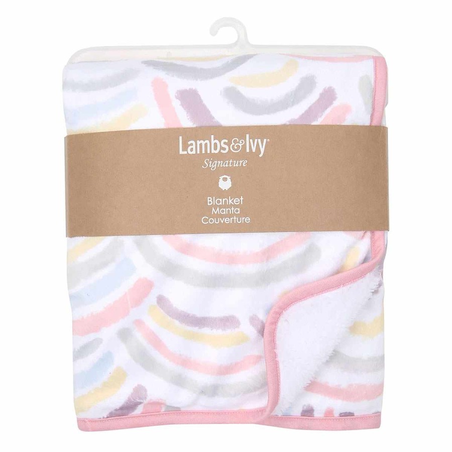 Bedding + Decor Lambs & Ivy Baby Blankets | Rainbow Blanket