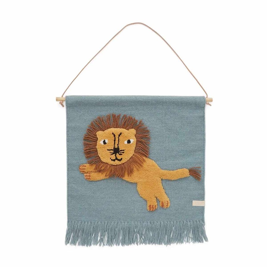 Bedding + Decor OYOY | Jumping Lion Wallhanger