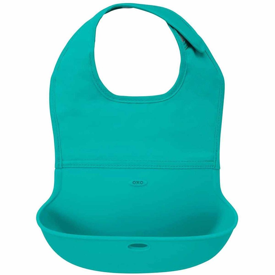 Feeding Oxo Tot Catch Bibs | Roll-Up Bib