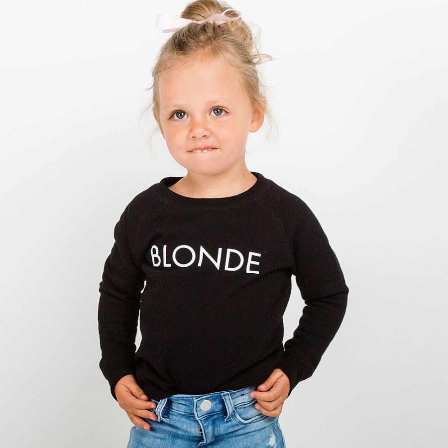 Apparel + Shoes Brunette the Label Sweaters + Jackets | Kids Sweatshirt