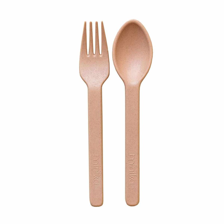 Feeding Minika Utensils | Wheat Straw Utensil Set