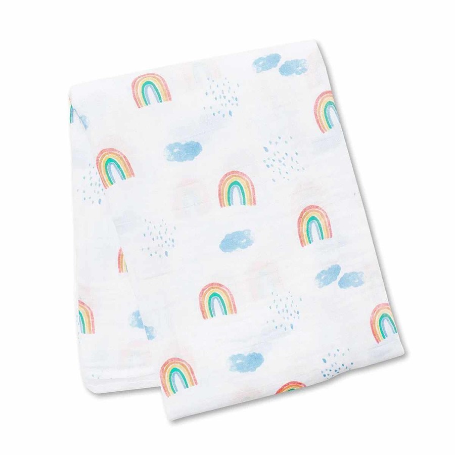 Bedding + Decor Lulujo Swaddle + Receiving Blankets | Cotton Muslin Swaddle