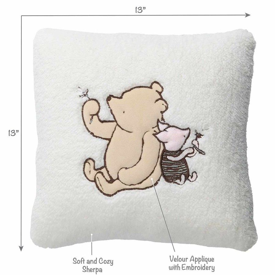 Bedding + Decor Lambs & Ivy Decorative Pillows | Storytime Pooh Pillow