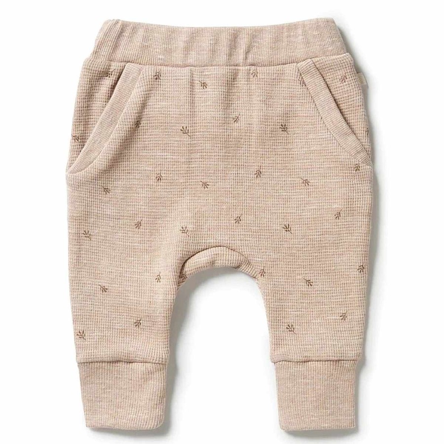 Apparel + Shoes Wilson + Frenchy Pants + Leggings | Organic Waffle Slouch Pant Leaf