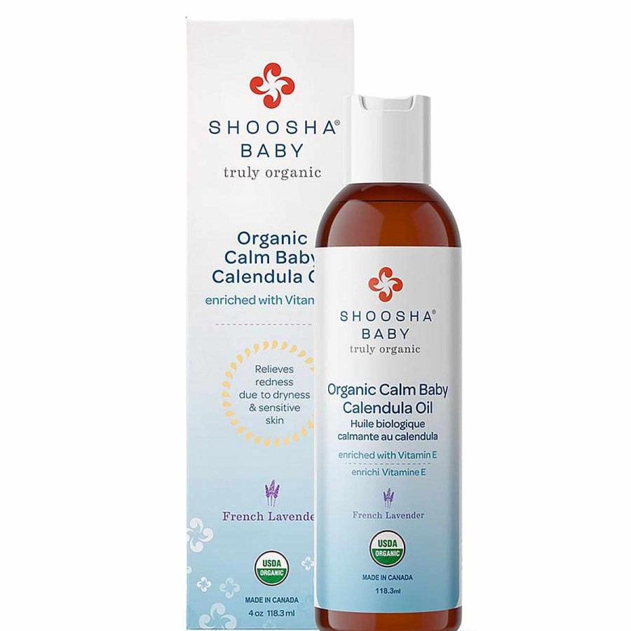 Bathing Shoosha Cradle Cap Care | Calm Baby Calendula Oil